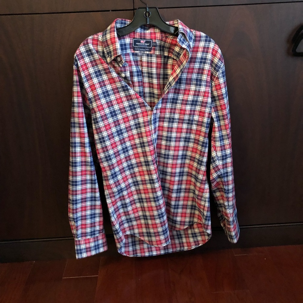 Vineyard Vines Slim Fit Murray Shirt Size Small